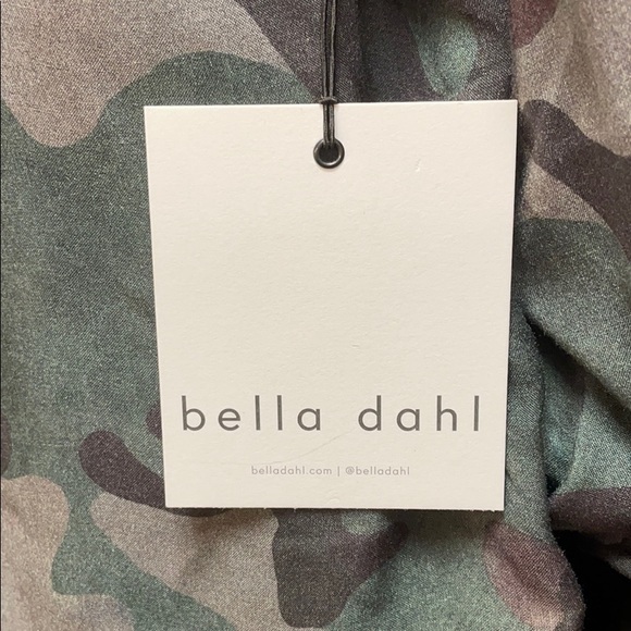 Camo and floral button down - Picture 3 of 3